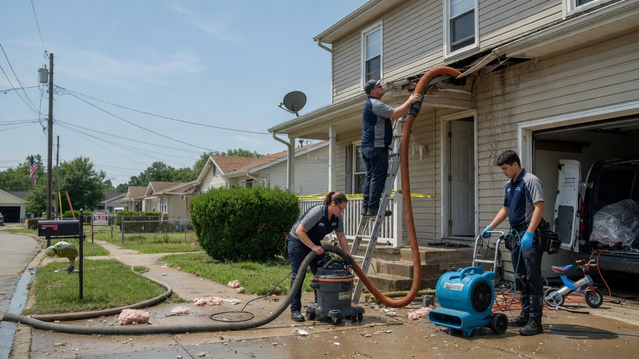 Water Damage Restoration in Como, TX near me